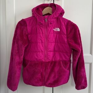 The North Face Girls Sherpa Mashup Hooded Full-zip Jacket
